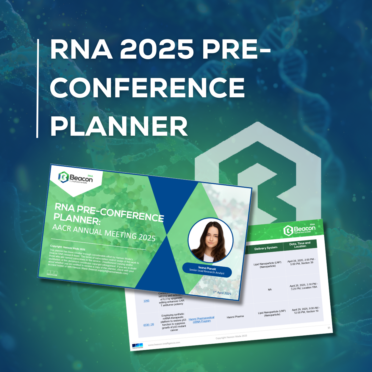 AACR 2025 RNA pre-conference report feature image