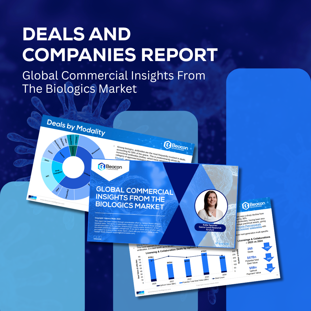 Deals and Companies Biologics Report